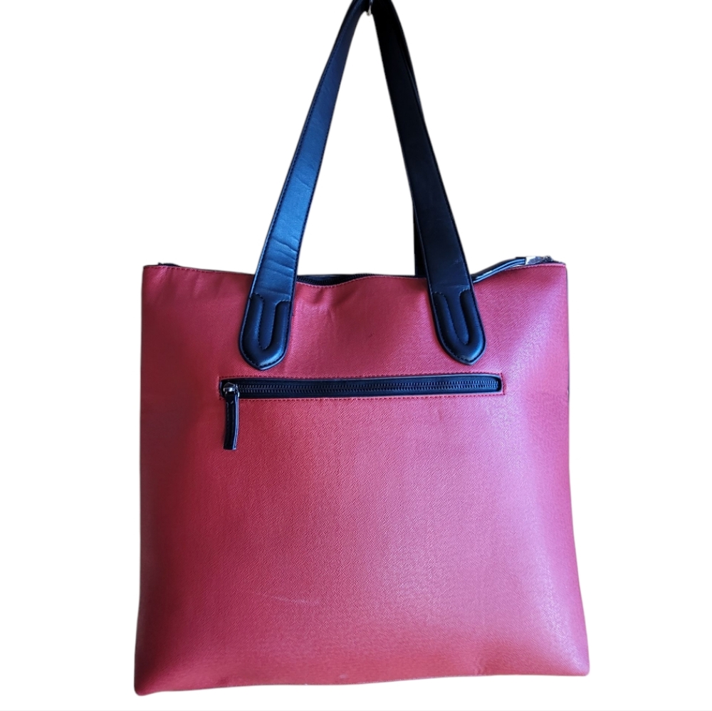 Carpisa Italian Red PVC Tote